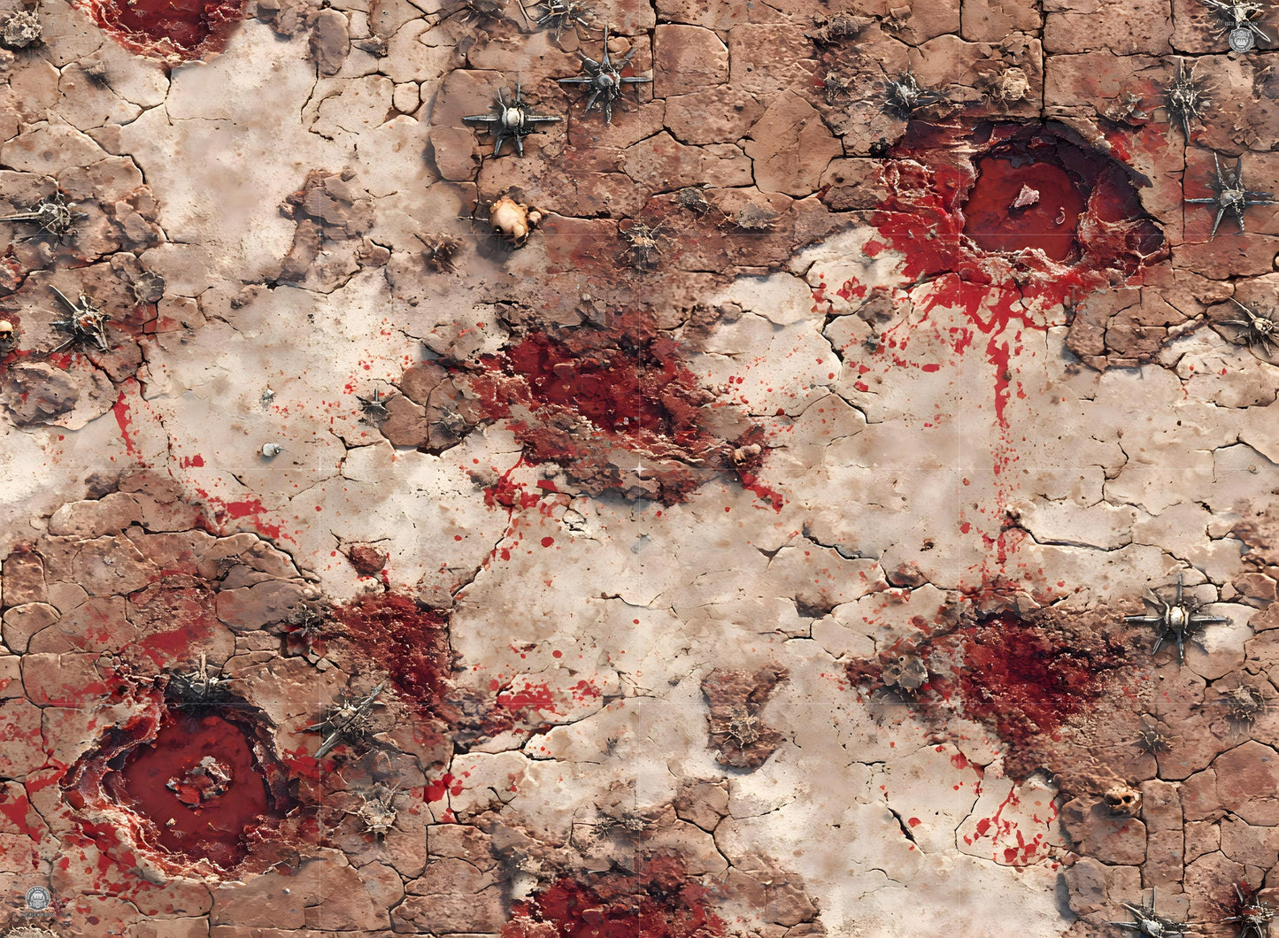 Warhammer AOS Mats 60x44 with Deployment Zones