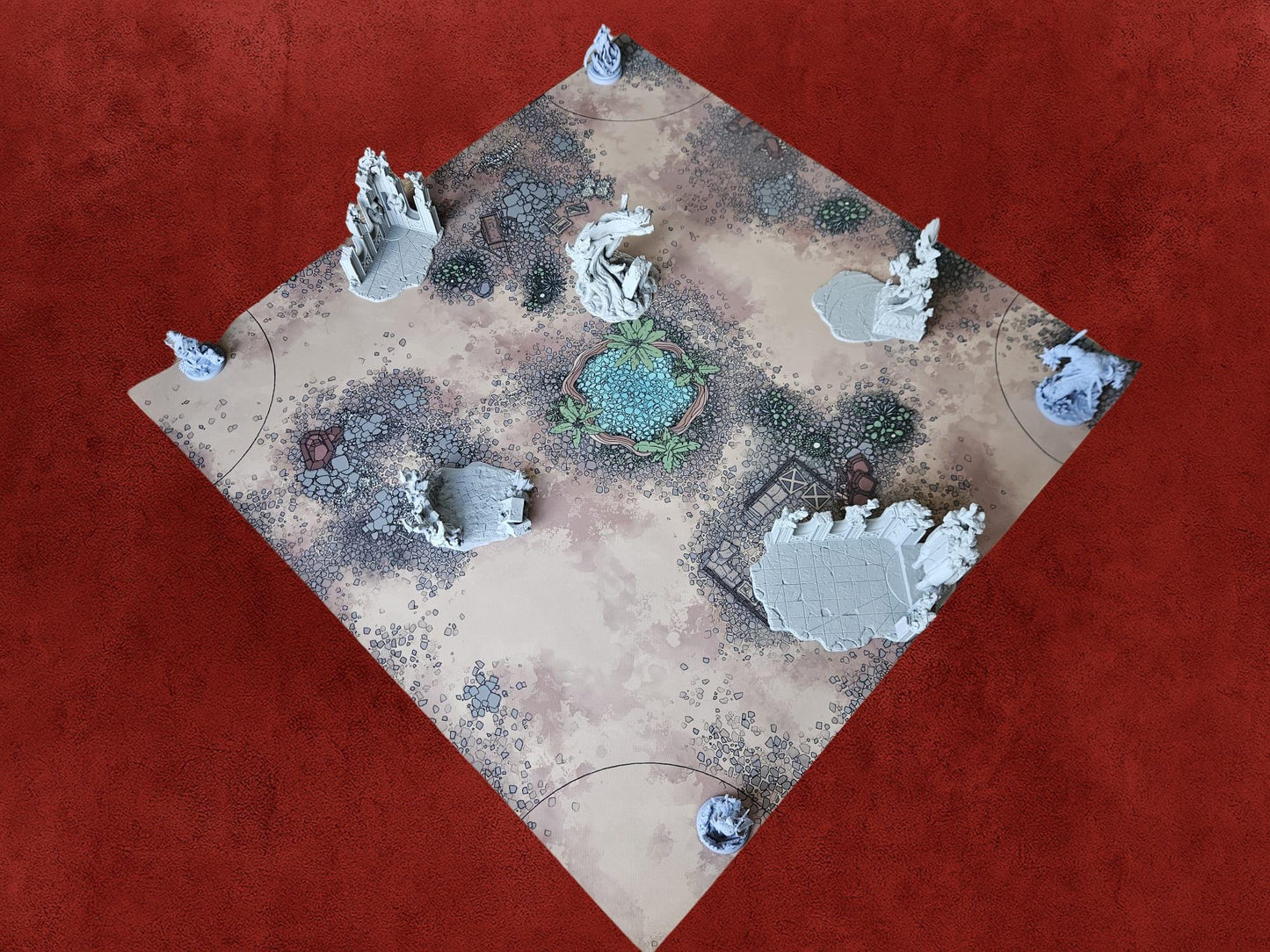 Gaming Mat for Malediction by Loot Studios (PVC)