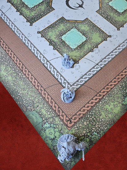 Gaming Mat for Malediction by Loot Studios