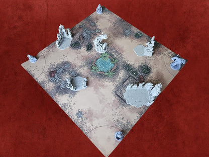 Gaming Mat for Malediction by Loot Studios