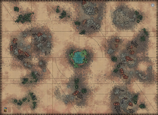 Warhammer 40K Competitive Mat 60x44 (PVC)