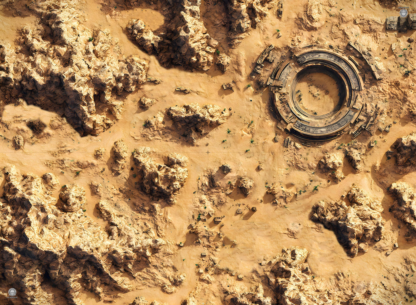 Warhammer AOS Mats 60x44 with Deployment Zones