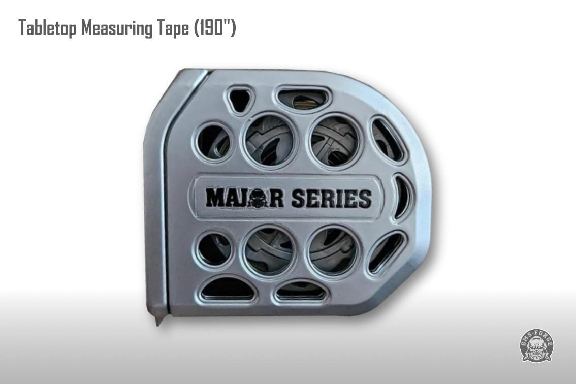 Major Series Measuring Tape for Tabletop– Premium Metal Edition (5m / 16ft)