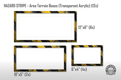 Terrain Bases Acrylic compatible with Warhammer 40K
